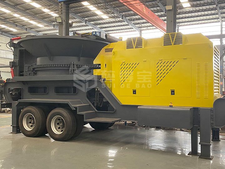  移動式圓盤破碎機